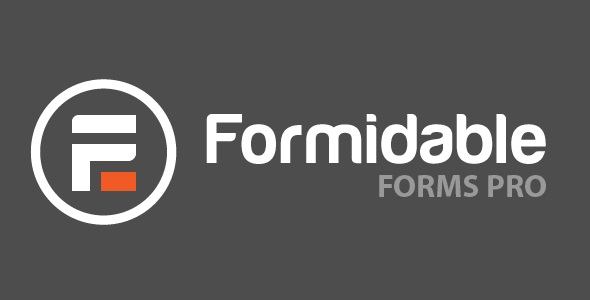 Formidable Forms Pro-在线表单生成器WordPress插件封面图