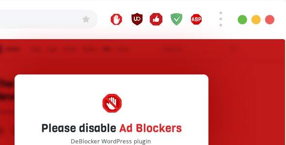 DeBlocker-反广告拦截WordPress插件[更至v3.4.10]封面图