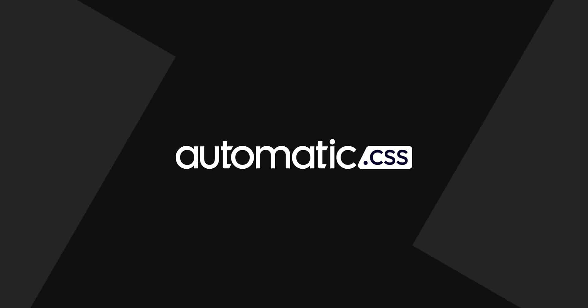 Automatic.css 开发框架/页面设计工具WordPress插件封面图