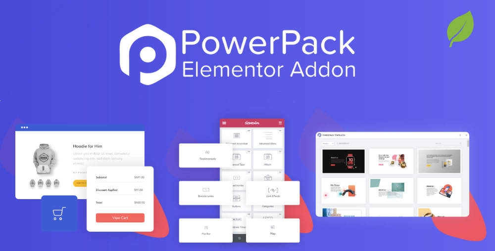 PowerPack Elements – Elementor高级扩展插件[更至v2.11.3]封面图