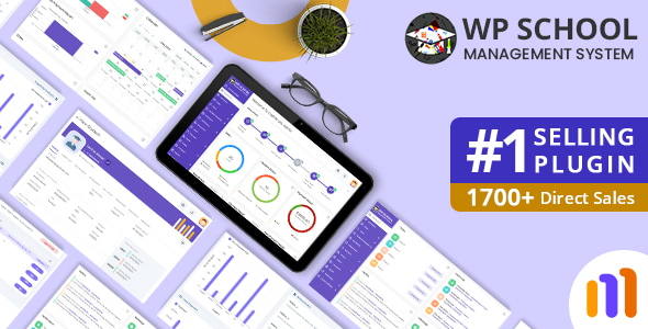 School Management System-大学/学院/学校管理系统WordPress插件[更至v91.4]封面图