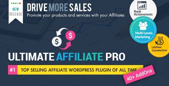 Ultimate Affiliate Pro-佣金推广/多级分销/代理加盟WordPress插件封面图