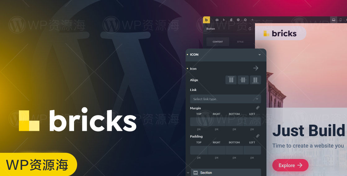 Bricks-专业多用途可视化建站WordPress主题封面图