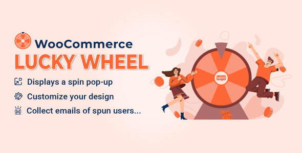 WooCommerce Lucky Wheel-幸运转盘用户抽奖插件封面图