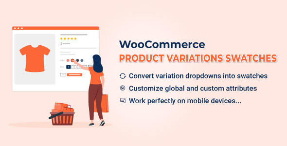 WooCommerce Product Variations Swatches-可变产品多规格多颜色插件[更至v1.1.3]封面图