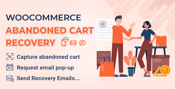 Abandoned Cart Recovery-遗弃订单恢复/客户挽回WooCommerce插件[更至v1.1.4]封面图