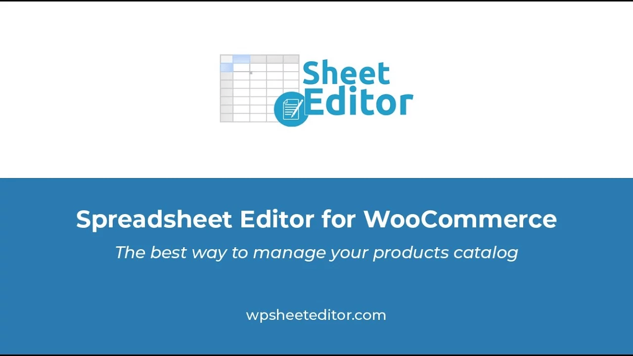 WP Sheet Editor Premium-带全扩展的简易电子表格WordPress插件封面图