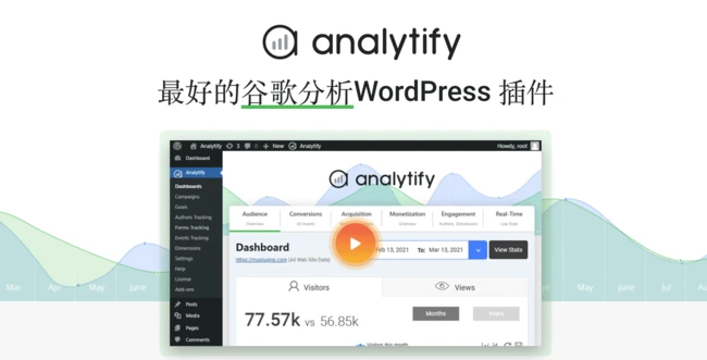 Analytify Pro-谷歌分析/网站访客统计WordPress插件封面图