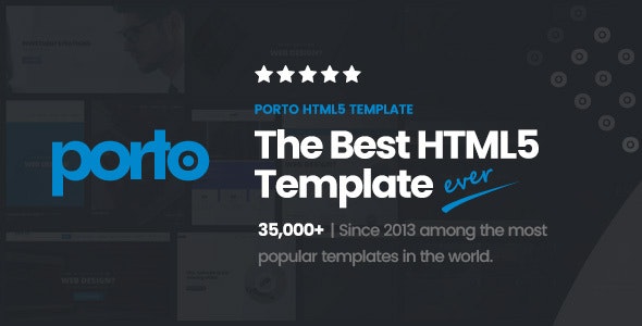 Porto-多功能响应式HTML5模板[更至v12.0]封面图